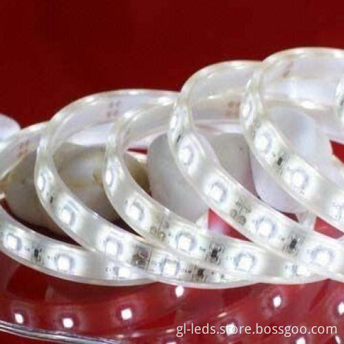 Waterproof LED Strip with 24W Maximum Power and 3M Adhesive Tape